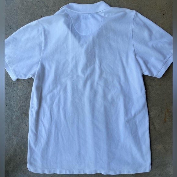 Hollister Co. Vintage Y2K Muscle Fit Seagull Logo Preppy Polo - White Mens XXL - Picture 4 of 5